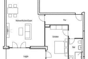 G1-14 | Großzügige 2-Zimmer-Wohnung mit EBK und Süd-Loggia. Frei ab 01.11. – Die vollständige Adresse der Immobilie erhältst du vom Anbieter., 93055 Ostenviertel, Regensburg – Vorschaubild 15