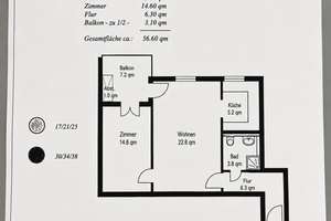 Exklusive 2-Zimmer-Wohnung mit Balkon, Einbauküche, Tiefgarage und Aufzug in Leipzig-Gohlis – Franz-Mehring-Straße 8, 4157 Gohlis-Mitte, Leipzig – Vorschaubild 10