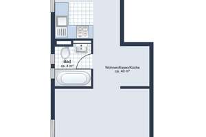 Einziehen und wohlfühlen – Appartement mit Küche und Balkon – Die vollständige Adresse der Immobilie erhältst du vom Anbieter., 86529 Schrobenhausen – Vorschaubild 8