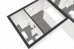 Hochwertige Ausstattung,möbliert-Erstbezug nach Kernsanierung: 2-Zimmer-Souterrain-Whg.,Design EBK – Die vollständige Adresse der Immobilie erhältst du vom Anbieter., 12165 Steglitz, Berlin – Vorschaubild 33