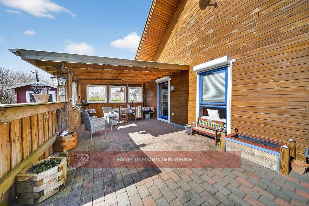 Immobilie in Humptrup - Blockbohlenhaus vor Sylt in ruhiger Lage - Bild 3