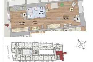 * Modernes Apartment in bester Lage - ID 5841 * – Dresden – Vorschaubild 2