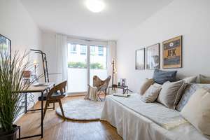 Ankommen, Wohlfühlen, Zuhause sein. Möbliertes Zimmer zum Verlieben. – Ernsthaldenstr. 47, 70565 Höhenrand, Stuttgart – Vorschaubild 3