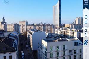 ++ Hochwertig ausgestattete Neubauwohnung mit Penthouse-Feeling, Terrasse und Blick über die Stadt++