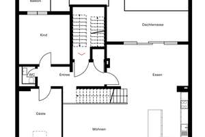 Cooles Penthouse im stilvollen und luxuriösen Platanenhof – 40233 Flingern Nord, Düsseldorf – Vorschaubild 16