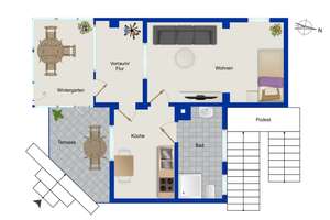 Baugrund in begehrter Wohnlage, Massivbungalow, Wintergarten in Magdeburg/Nordwest – Die vollständige Adresse der Immobilie erhältst du vom Anbieter., 39128 Nordwest, Magdeburg – Vorschaubild 12