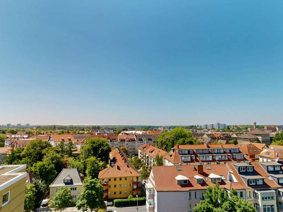 Ausblick vom Balkon
