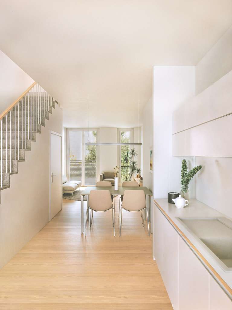 Große 3,5-Zimmer-Maisonette Wohnung mit 2 Balkonen und Loggia