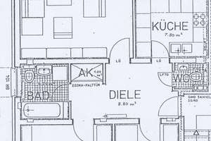 Schöne drei Zimmer Wohnung (80m²) in Bochum-Hiltrop