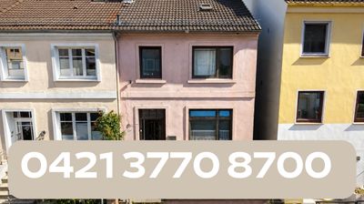 Urbanes Familienleben nähe Werdersee – Reihenhaus mit Terrasse & Wintergarten