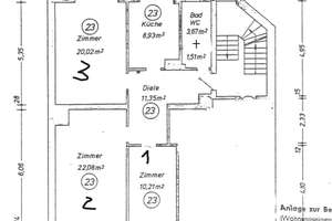 Zentral gelegene Drei-Zimmer-Wohnung mit Balkon – Die vollständige Adresse der Immobilie erhältst du vom Anbieter., 40215 Friedrichstadt, Düsseldorf – Vorschaubild 11