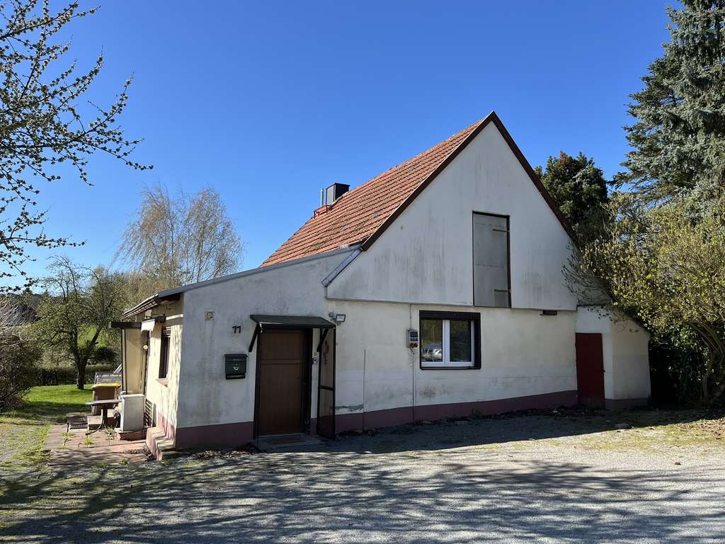 Immobilie in Weißenberg - Wóspork - Einfamilienhaus (Bj. 1951) mit Grundstück (2.363m²) in Nostitz/Landkreis Bautzen - Bild 1