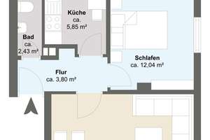 Gut vermietete 2-Zimmerwohnung in modernisiertem Haus in Fuhlsbüttel zu erwerben! – Die vollständige Adresse der Immobilie erhältst du vom Anbieter., 22335 Fuhlsbüttel, Hamburg – Vorschaubild 8