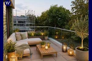 **Familien Willkommen** Wohngenuss im NEUBAU mit Dachterrasse, Tageslichtbad, Einbauküche, Parkett
