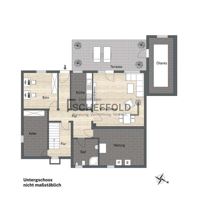 Grundriss Untergeschoss