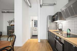 Altbauwohnung mit großer Terrasse in ruhiger Innenhoflage nahe Ringbahn/U5 – provisionsfrei – Schreinerstraße 32, 10247 Friedrichshain, Berlin – Vorschaubild 9