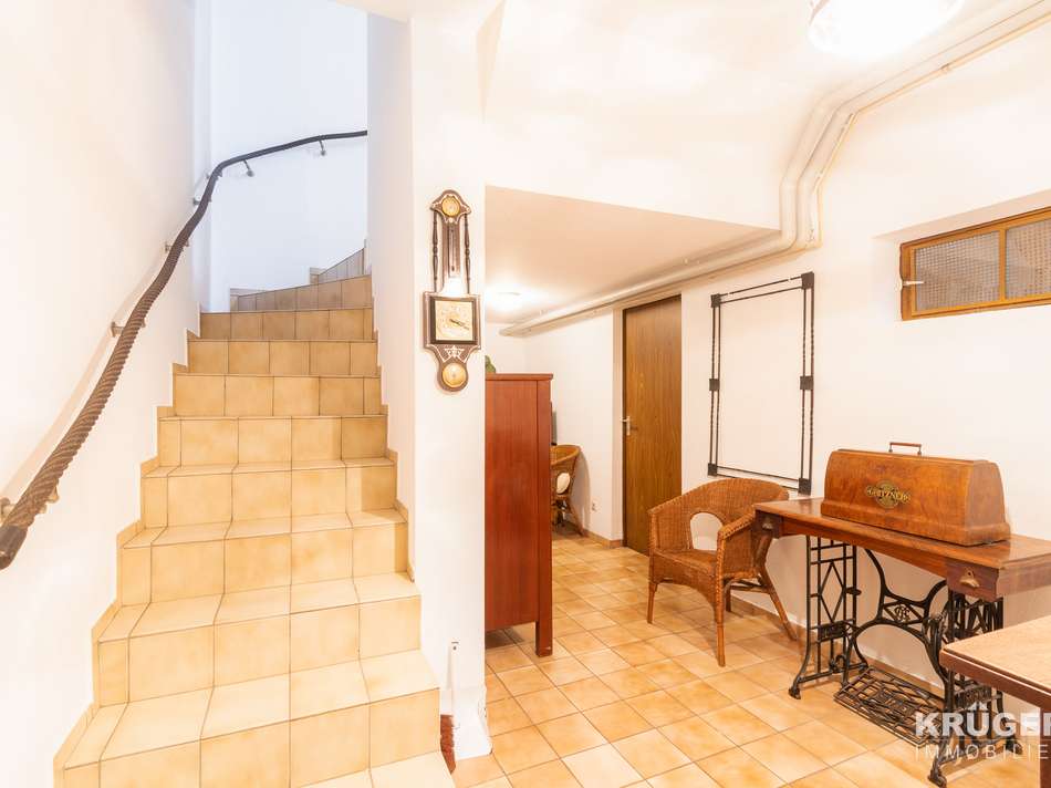 Treppenabgang zum UG