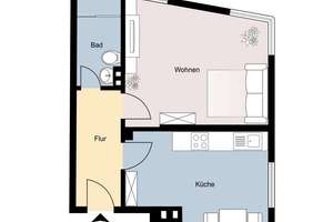 Frisch renoviert und einladend - 1,5 Raum Wohnung am Gervinuspark – Berliner Straße 145, 45144 Frohnhausen, Essen – Vorschaubild 9