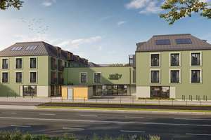 Möbliertes Neubau-Apartment (1. OG) mit Balkon für Studenten & Azubis - direkt an der Uni Augsburg! – Haunstetter Straße 232, 86179 Haunstetten-Nord, Augsburg – Vorschaubild 2