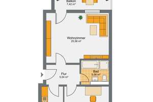 ***Vermietete 2-Zimmer-Hochparterre-Wohnung – Attraktiver Einstieg für Kapitalanleger*** – Die vollständige Adresse der Immobilie erhältst du vom Anbieter., 9131 Ebersdorf, Chemnitz – Vorschaubild 17