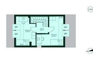 Reihenendhaus mit großem Grundstück auf drei Geschossen mit zwei Bädern – 4349 Plaußig-Portitz, Leipzig – Vorschaubild 14