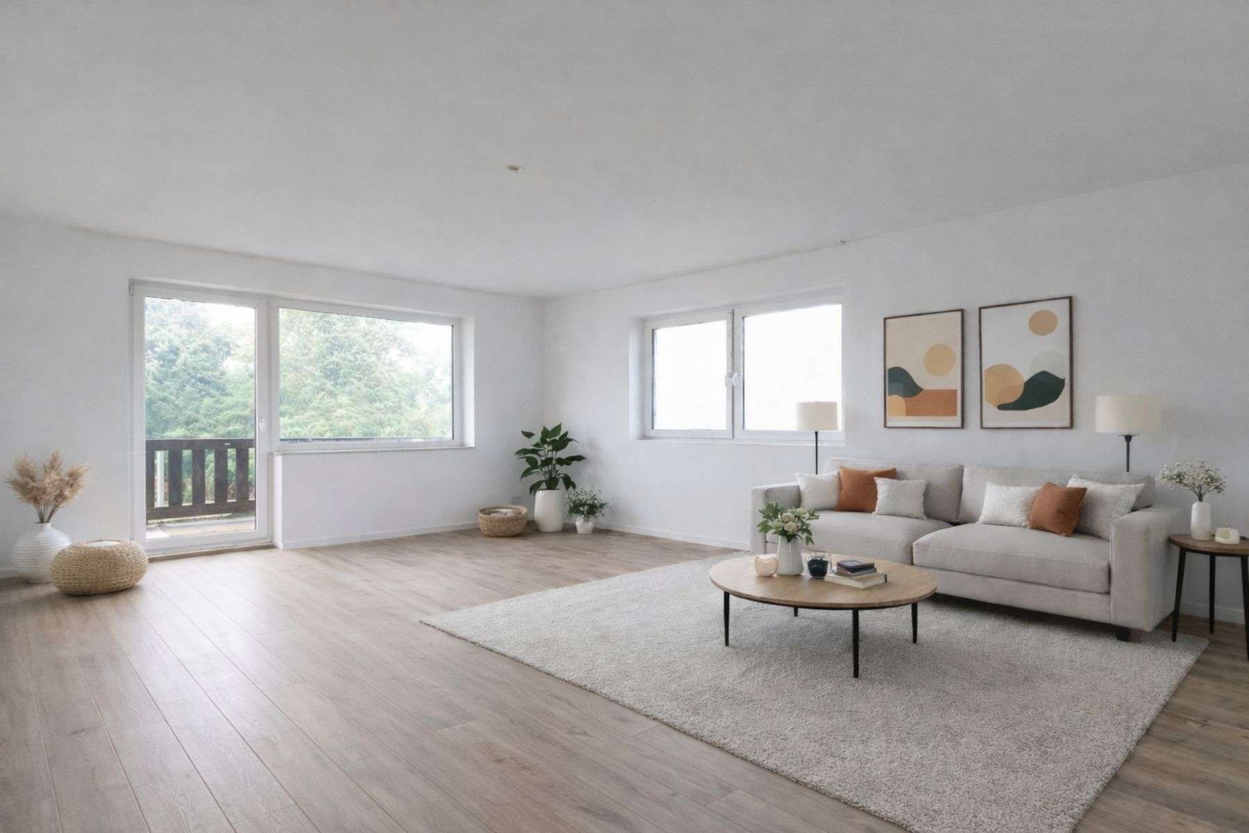 Zentral gelegen: 4,5-Zimmer-Wohnung mit Balkon, Stellplatz & Fußbodenheizung – provisionsfrei, Gütersloh Kreis – Bild 2