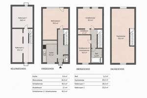 Charmantes Reihenhaus mit Garten & Terrasse – Ihr neues Zuhause in Bremen-Mahndorf – Giersdorfer Straße 44, 28307 Mahndorf, Bremen – Vorschaubild 31