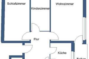 3‑Zimmer‑Wohnung im Rabenberg – bequem per Aufzug ins 3. OG – Rabenbergstr. 99, 38444 Rabenberg, Wolfsburg – Vorschaubild 2