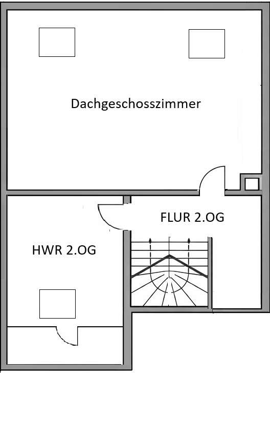 Grundriss Dachgeschoss