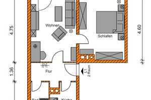 Charmante 2-Raumwohnung sucht liebenswerte Mieter – Badeleber Straße 9, 39110 Magdeburg – Vorschaubild 5