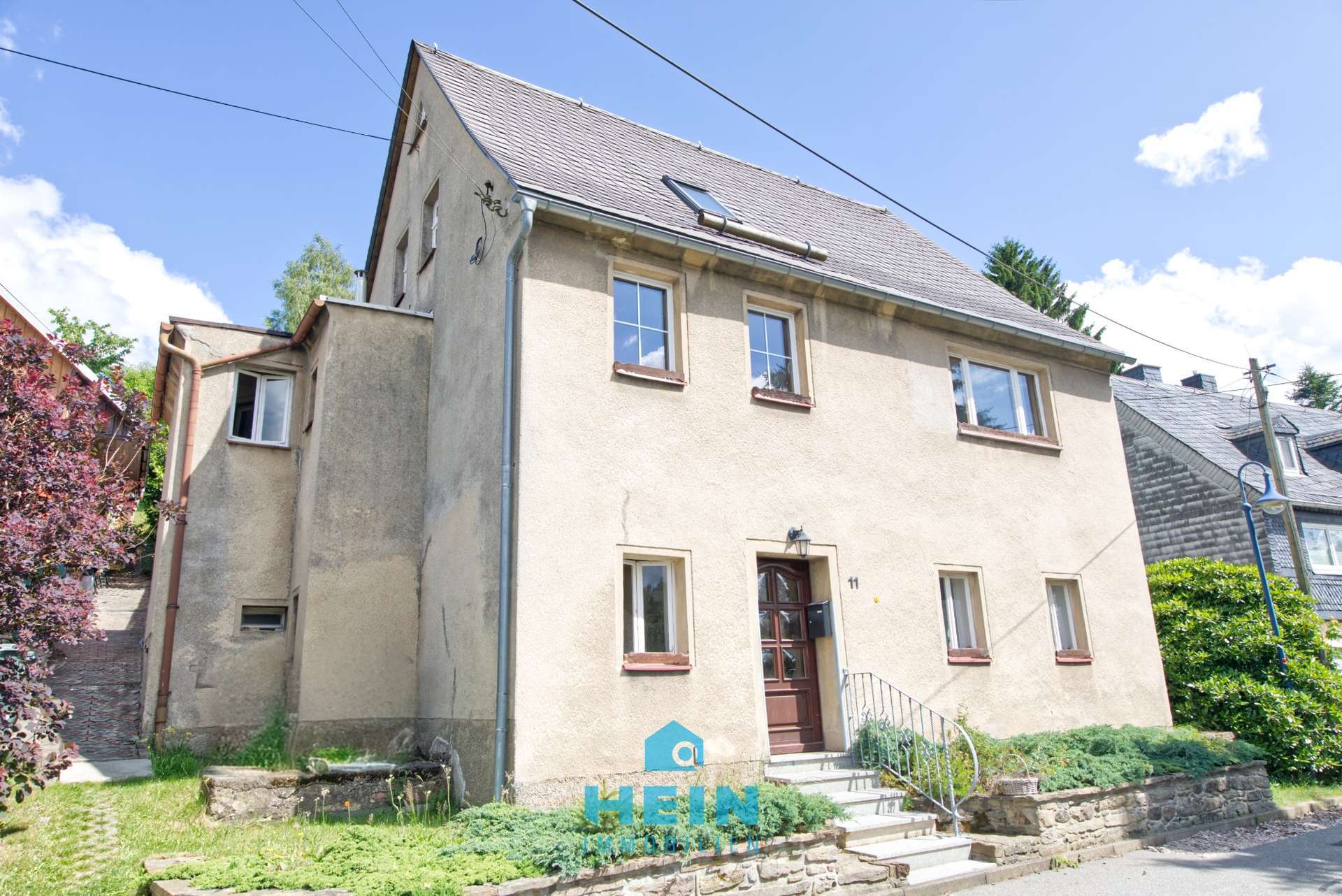 Raum für Ideen - Sanierungsbedürftiges Einfamilienhaus mit großem Grundstück, Erzgebirgskreis – Bild 1