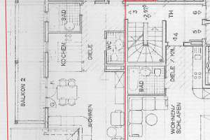 großzügige 3-Zimmer-Wohnung im Weinberg mit schöner Aussicht auf das Spitzhaus – Weinbergstraße 30, 1445 Radebeul – Vorschaubild 2