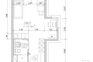!!Studenten- und Schülerwohnung mit exklusiver Ausstattung!! – Firnhaberstr. 20, 86159 Hochfeld, Augsburg – Vorschaubild 11