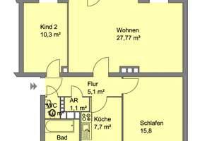 Schöne 3-Zimmer-Wohnung im Norden Nürnbergs mit Balkon – Weimarer Str. 11, 90491 Schoppershof, Nürnberg – Vorschaubild 10