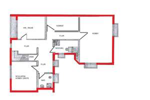 Unverwechselbar, außergewöhnlich u. authentisch: Charmanter L-Bungalow, 183m² mit Garage – Die vollständige Adresse der Immobilie erhältst du vom Anbieter., 68219 Rheinau, Mannheim – Vorschaubild 41