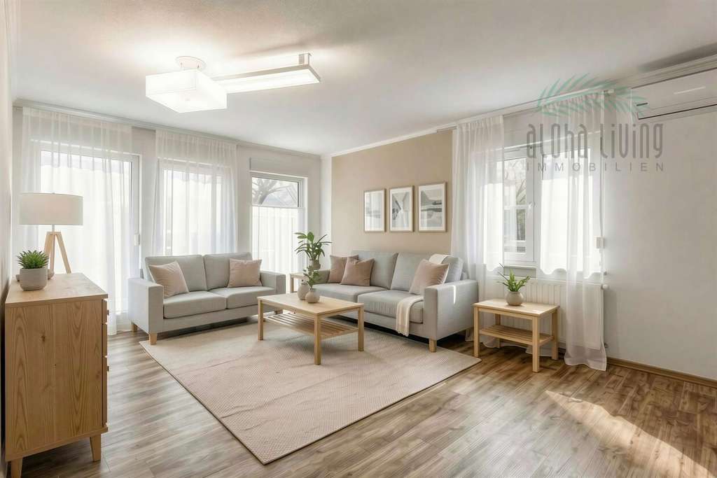 Immobilie in Schöneiche bei Berlin - FAMILIENIDYLLE VOR DEN TOREN BERLINS - DOPPELHAUSHÄLFTE MIT GARTENPARADIES IN SCHÖNEICHE - Bild 1