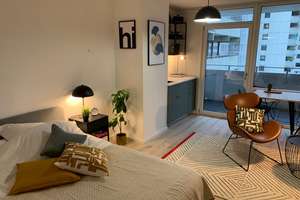 Voll möblierte 1-Zimmer-Wohnung in Frankfurt – 60598 Sachsenhausen-Süd, Frankfurt am Main – Vorschaubild 2