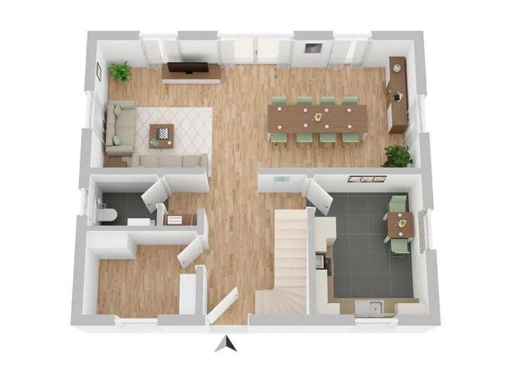  Grundriss EG - Beispiel