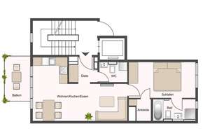 Exklusive 2-Zimmer-Designwohnung in den Nymphenburger Höfen – möbliertes Wohnen in der Maxvorstadt – Die vollständige Adresse der Immobilie erhältst du vom Anbieter., 80335 St. Benno, München – Vorschaubild 15