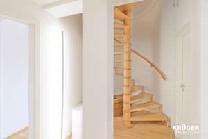 KA-Durlach / außergewöhnliche DG-Maisonette-Whg mit Süd-Loggia, 5 Zimmer und optional zwei TG-Plätze – Die vollständige Adresse der Immobilie erhältst du vom Anbieter., 76227 Durlach, Karlsruhe – Vorschaubild 9