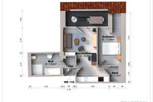 Tolle Wohnung mit Weitblick und guter Lage auf der  Elbinsel – Sarajewo-Ufer 24, 39106 Alte Neustadt, Magdeburg – Vorschaubild 12