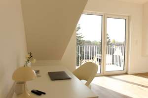 schönes 2 Zimmer-Dachgeschossapartment in Heidelberg-Kirchheim mit Aussicht