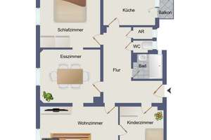 +++frei ab 01.11.2026+++
Altbauflair in der Südweststadt – großzügige 4-Zimmer-Eigentumswohnung – Die vollständige Adresse der Immobilie erhältst du vom Anbieter., 76133 Südweststadt, Karlsruhe – Vorschaubild 8