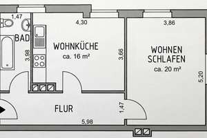 Zu Fuß zu Isar, Viktualienmarkt - helle 1-1,5-Zimmer-ETW in Zentrumsnähe – Hochstraße 85, 81541 Obere Au, München – Vorschaubild 14
