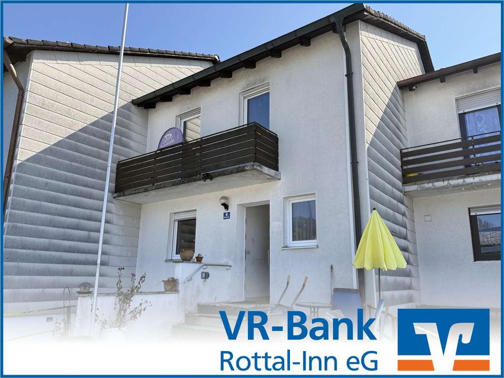 Immobilie in Haiming - Solides Reihenmittelhaus mit Garage und Garten in Stammham - Bild 0