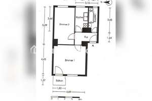 Tauschwohnung: Schöne 2-Zi-Whg, Balkon, nahe Viktoriapark - Landeseigene – Die vollständige Adresse der Immobilie erhältst du vom Anbieter., 12101 Tempelhof, Berlin – Vorschaubild 10
