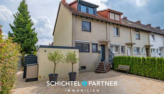 Bild von Huchting | Modernisiertes Reihenendhaus mit Garten, Terrasse und Garage