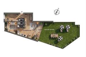 Attraktive Kapitalanlage an der Warnow | ca. 70 m² begrünte Terrasse | Tiefgarage |  www.LUTTER.net – 18055 Stadtmitte, Rostock – Vorschaubild 7