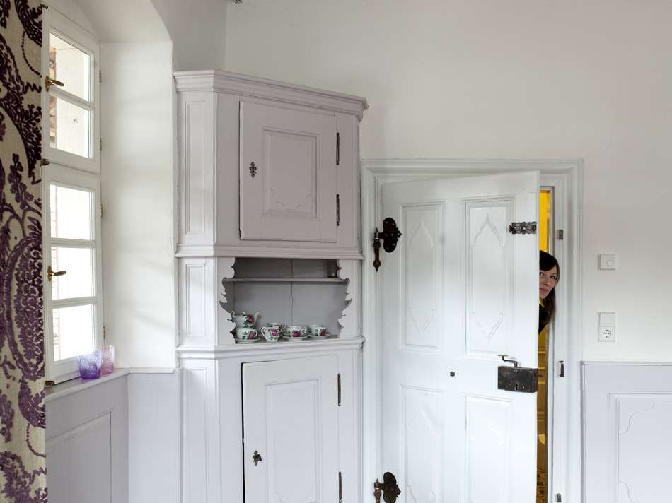 historischer Schrank