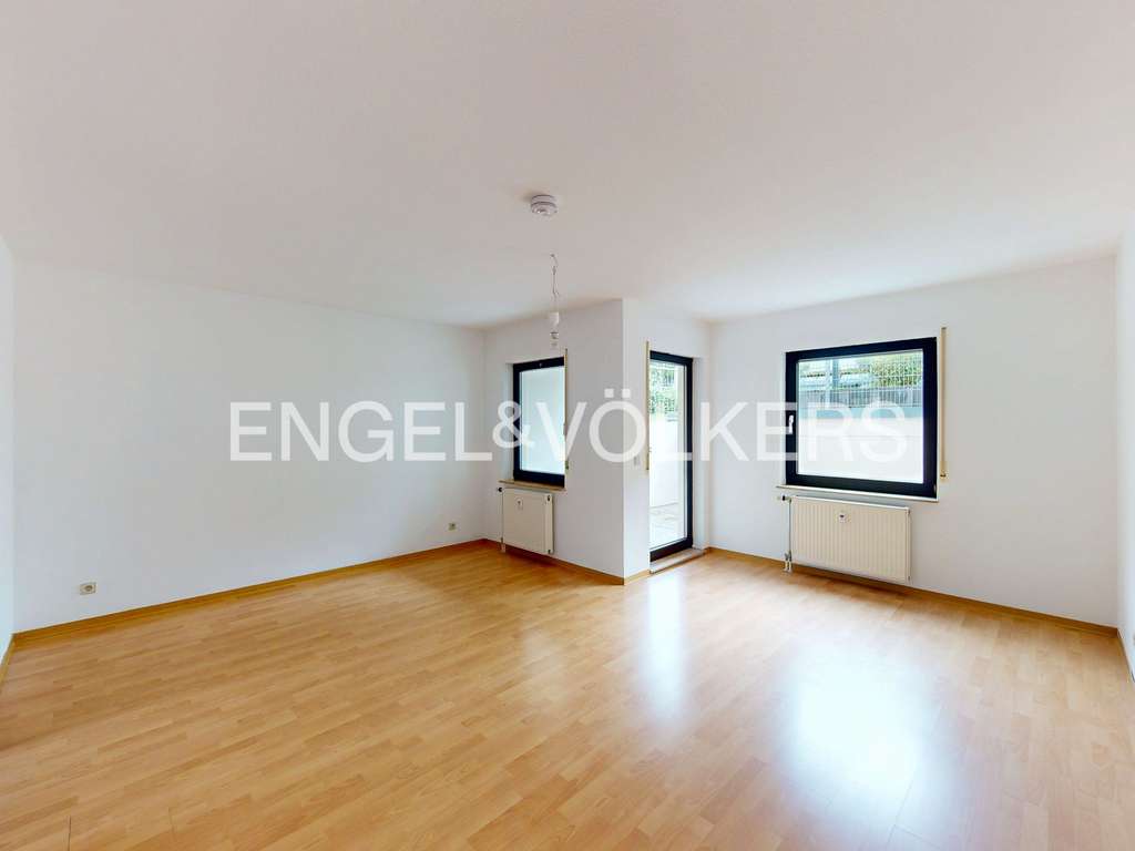 Barrierefreie 2-Zimmer-Erdgeschosswohnung mit Terrasse in zentraler Lage